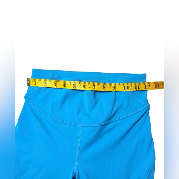 Lululemon High-Rise Leggings 28” Turquoise Blue | Buttery Soft Nulu - Picture 5 of 7